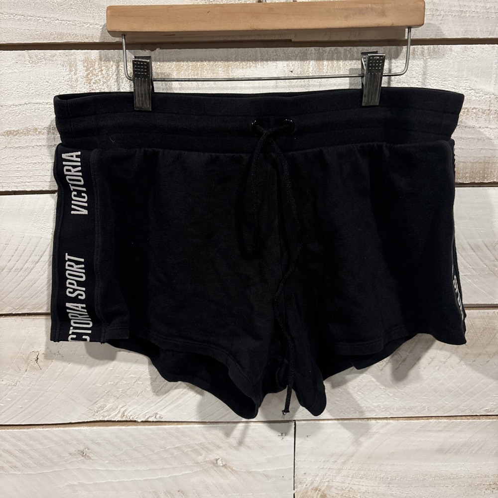 Women's Victoria's Secret Sport Black Athletic Shorts‎ Size Medium